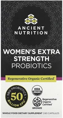 Thumbnail - Ancient Nutrition, Women's Probiotics, Probiotika für Frauen, 60 Kapseln