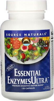 Source Naturals, Essential EnzymesUltra™, 120 Kapseln