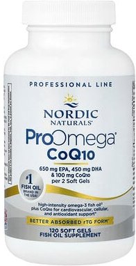 Nordic Naturals, ProOmega CoQ10, 1.000 mg, 120 Weichkapseln