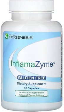 Nutra BioGenesis, InflammaZyme, 90 Kapseln