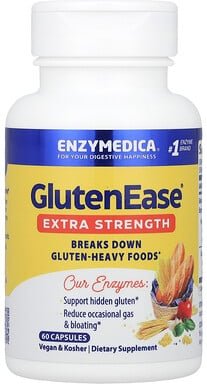 Enzymedica, GlutenEase®, 60 Kapseln
