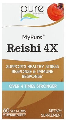 Thumbnail - Pure Essence, MyPure, Reishi 4X, 60 pflanzliche Kapseln