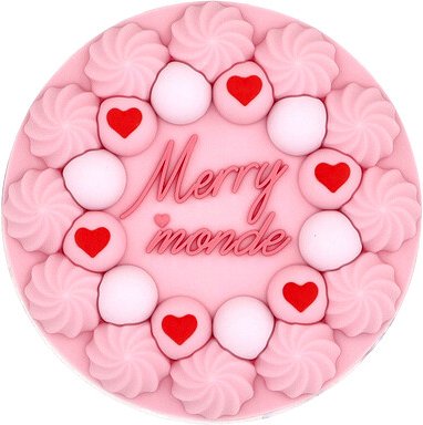 Merrymonde, Cake Cushion, Kuchenkissen, LSF 40, PA ++, 01 Beige, 2 Stück, (11 g) pro Stück