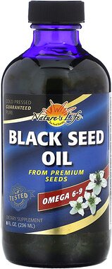 Nature's Life, Black Seed Oil, Schwarzkümmelöl, 4,6 g, 236 ml (8 fl. oz.)