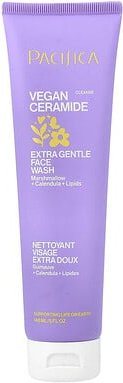 Pacifica, Vegan Ceramide, Extra Gentle Face Wash, extra sanftes Gesichtswaschmittel, ohne Duftstoffe, 148 ml (5 fl. oz.)