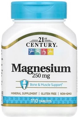 Thumbnail - 21st Century, Magnesium, 250 mg, 110 Tabletten