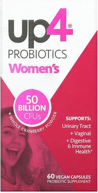 up4, Probiotics Women's, Probiotika für Frauen, 60 vegane Kapseln