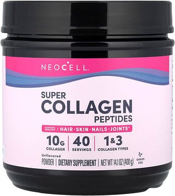NeoCell, Super Collagen Peptides, geschmacksneutral, 400 g (14,1 oz.)