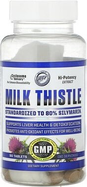 Hi Tech Pharmaceuticals, Milk Thistle, Mariendistel, 90 Tabletten (360 mg pro Tablette)