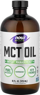 NOW Foods, Sports, MCT-Öl, geschmacksneutral, 473 ml (16 fl. oz.)