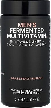Thumbnail - Codeage, Men’s Fermented Multivitamin, fermentiertes Multivitamin für Männer, 120 pflanzliche Kapseln