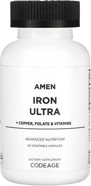 Thumbnail - Codeage, Amen, Iron Ultra, 60 pflanzliche Kapseln