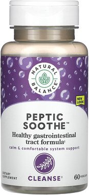 Natural Balance, Magen-Darm-Beruhigung, 60 pflanzliche Kapseln