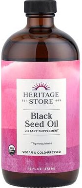 Heritage Store, Black Seed Oil, Schwarzkümmelöl, 473 ml (16 fl. oz.)