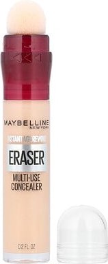 Maybelline, Instant Age Rewind, Radiergummi, mehrfach verwendbarer Concealer, 100 Elfenbein, 6 ml (0,2 fl. oz.)