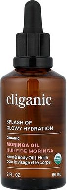 Cliganic, Splash of Glowy Hydration™, Bio-Moringaöl, 60 ml (2 fl. oz.)