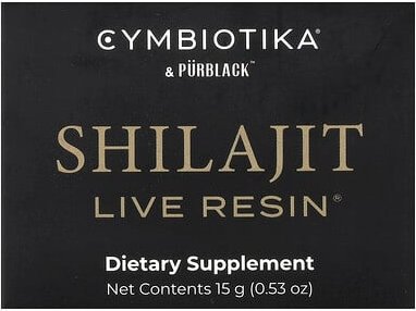 Cymbiotika, Shilajit Live Resin®, Shilajit-Harz, 15 g (0,53 oz.)