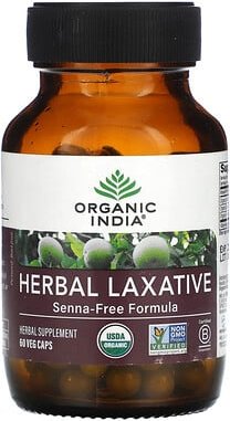 Thumbnail - Organic India, Kräuter-Abführmittel, Sennes-Formel, 60 pflanzliche Kapseln
