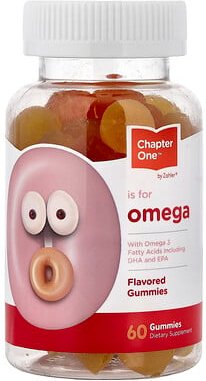 Chapter One, Omega Gummies, Omega-Fruchtgummis, mit Geschmack, 60 Fruchtgummis