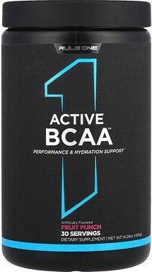 Rule One Proteins, Active BCAA, aktive BCAA, Fruchtpunsch, 405 g (14,29 oz.)