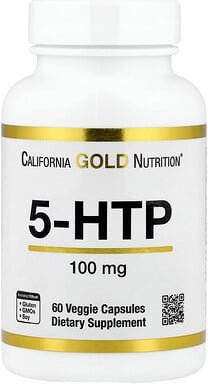 Thumbnail - California Gold Nutrition, 5-HTP, 100 mg, 60 vegetarische Kapseln