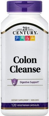 21st Century, Colon Cleanse, Darmreinigung, 120 pflanzliche Kapseln