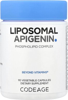 Codeage, Liposomal Apigenin, Phospholipid Complex, liposomales Apigenin, Phospholipid-Komplex, 90 pflanzliche Kapseln (5...