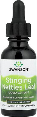 Thumbnail - Swanson, Stinging Nettles Leaf Liquid Extract, flüssiges Extrakt aus Brennnesselblättern, alkohol- und zuckerfrei, 29,6 ...