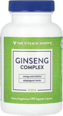 Thumbnail - The Vitamin Shoppe, Ginseng Complex, Ginseng-Komplex, 120 pflanzliche Kapseln