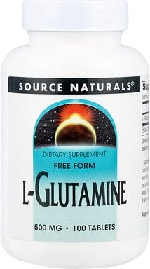 Source Naturals, L-Glutamin, 500 mg, 100 Tabletten
