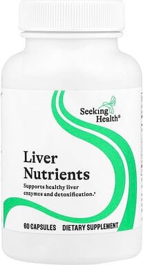 Seeking Health, Liver Nutrients, Lebernährstoffe, 60 Kapseln