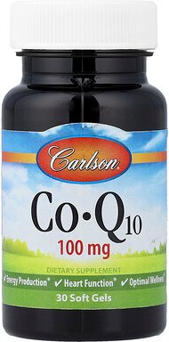 Carlson, Co-Q10, 100 mg, 30 Weichkapseln