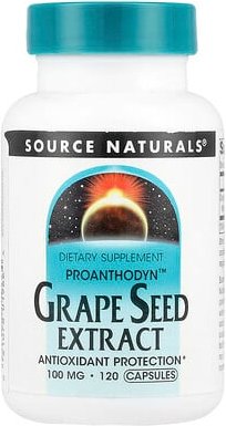 Source Naturals, Proanthodyn™, Traubenkernextrakt, 100 mg, 120 Kapseln