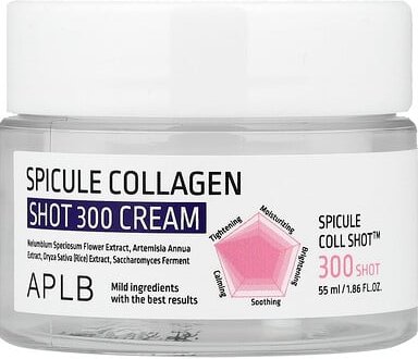 APLB, Spikule Collagen Shot 300 Cream, Kollagen-Shot-300-Creme, 55 ml (1,86 fl. oz.)