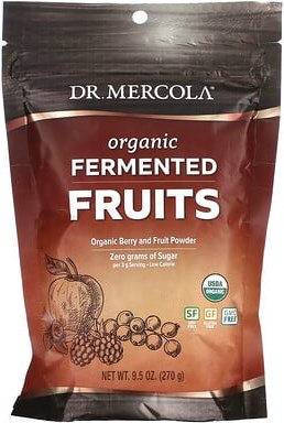 Thumbnail - Dr. Mercola, Fermentierte Bio-Früchte, 270 g (9,5 oz.)