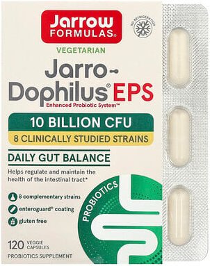 Jarrow Formulas, Jarro-Dophilus® EPS, Probiotikum zur Unterstützung der Darmgesundheit, 120 pflanzliche Kapseln (5 Milli...