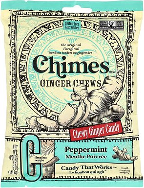 Chimes, Ginger Chews, Kau-Snack mit Ingwer, Pfefferminze, 141,8 g (5 oz.)