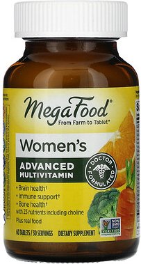 MegaFood, Multi for Women, Multivitamine für Frauen, 60 Tabletten