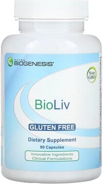 Nutra BioGenesis, BioLiv, 90 Kapseln