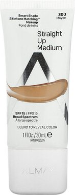 Almay, Smart Farbton, hauttonlich passendes Make-up, LSF 15, 300 gerade bis mittel, 30 ml (1 fl. oz.)