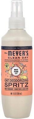 Mrs. Meyers Clean Day, Cat Deodorizing Spray, Katzen-Deodorant-Spray, Weißer Pfirsich, 236 ml (8 fl. oz.)
