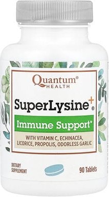 Quantum Health, Super Lysine + Immunsystem, 90 Tabletten
