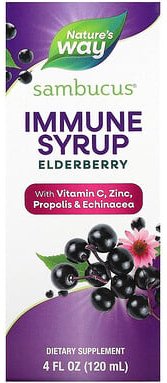 Thumbnail - Nature's Way, Sambucus, Immune Syrup, Sirup für das Immunsystem mit Holunder, 120 ml (4 fl. oz.)
