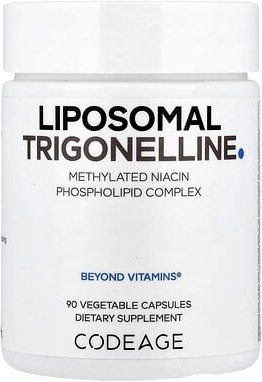 Thumbnail - Codeage, Liposomal Trigonellin, liposomales Trigonellin, 90 pflanzliche Kapseln