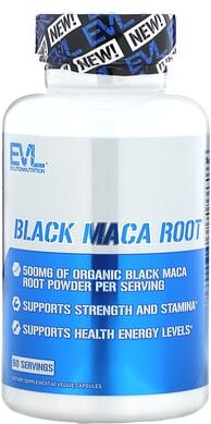 EVLution Nutrition, Schwarze Maca-Wurzel, 60 pflanzliche Kapseln