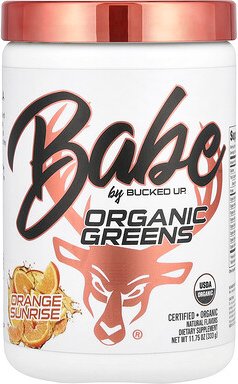 Bucked Up, Babe, Organic Greens, Bio-Gemüse, Orange Sonnenaufgang, 333 g (11,75 oz.)