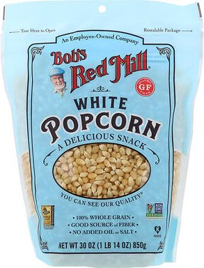 Bob's Red Mill, White Popcorn, weißes Popcorn, glutenfrei, 850 g (1 lb., 14 oz.)