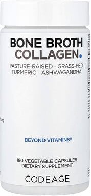 Thumbnail - Codeage, Bone Broth Collagen, Knochenbrühekollagen, 180 pflanzliche Kapseln