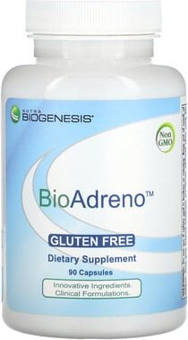 Nutra BioGenesis, BioAdreno, 90 Kapseln