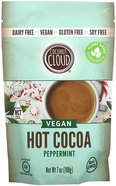 Coconut Cloud, Vegan Hot Cocoa, Pfefferminze, 198 g (7 oz.)